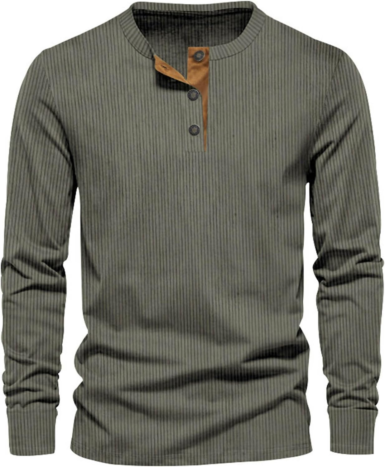 T-shirt à Manches Longues pour Hommes - Confort et Style pour Superposition