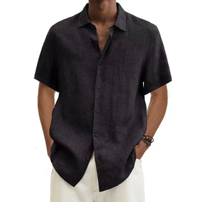 Chemise Décontractée Boutonnée - Polyvalente et Confortable au Quotidien