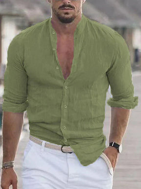 Chemise Élégante à Manches Longues - Coupe Ajustée et Confort Quotidien