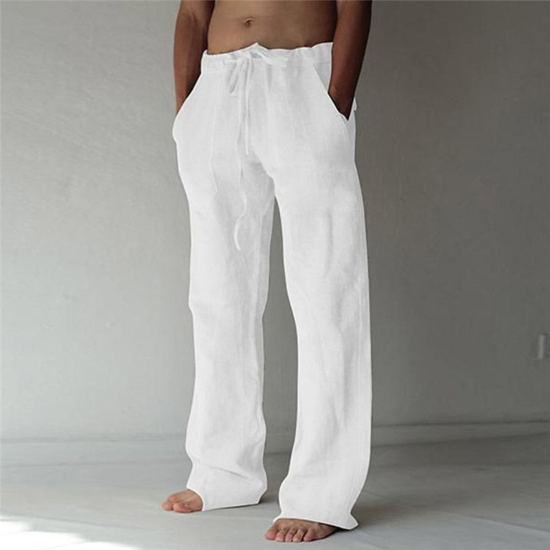 Pantalons Légers pour Hommes - Confort Décontracté pour Été