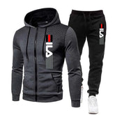 Ensemble de Survêtement Sportif pour Hommes - Confort et Style Moderne en Deux Pièces