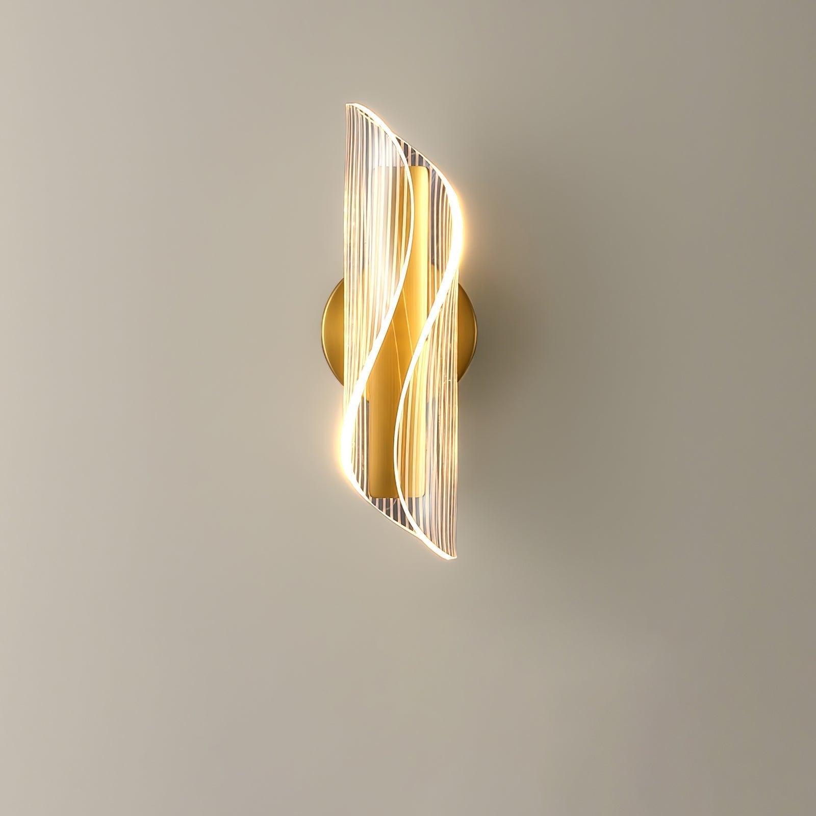 Applique Murale en Cristal - Éclairage Élégant et Durable