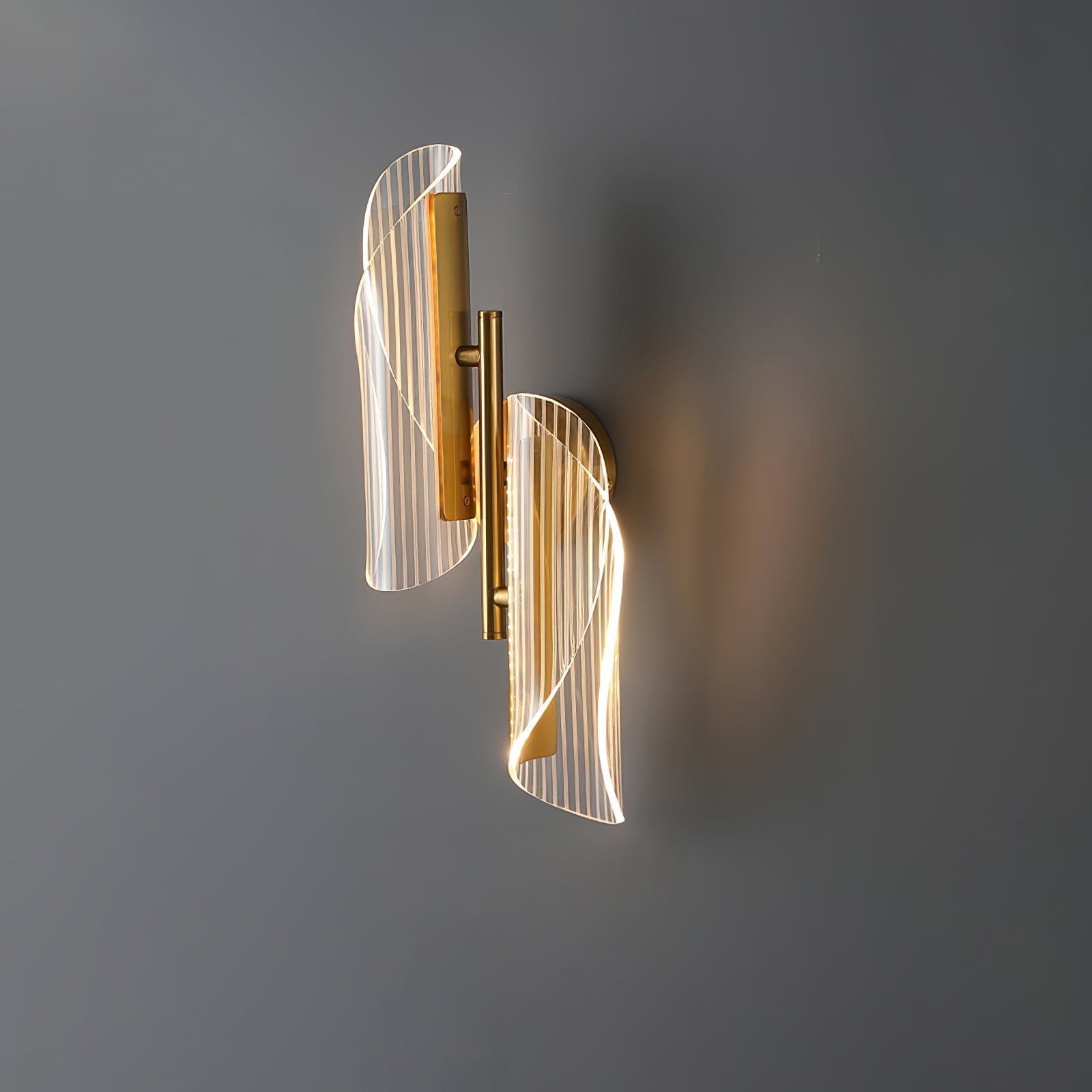 Applique Murale en Cristal - Éclairage Élégant et Durable