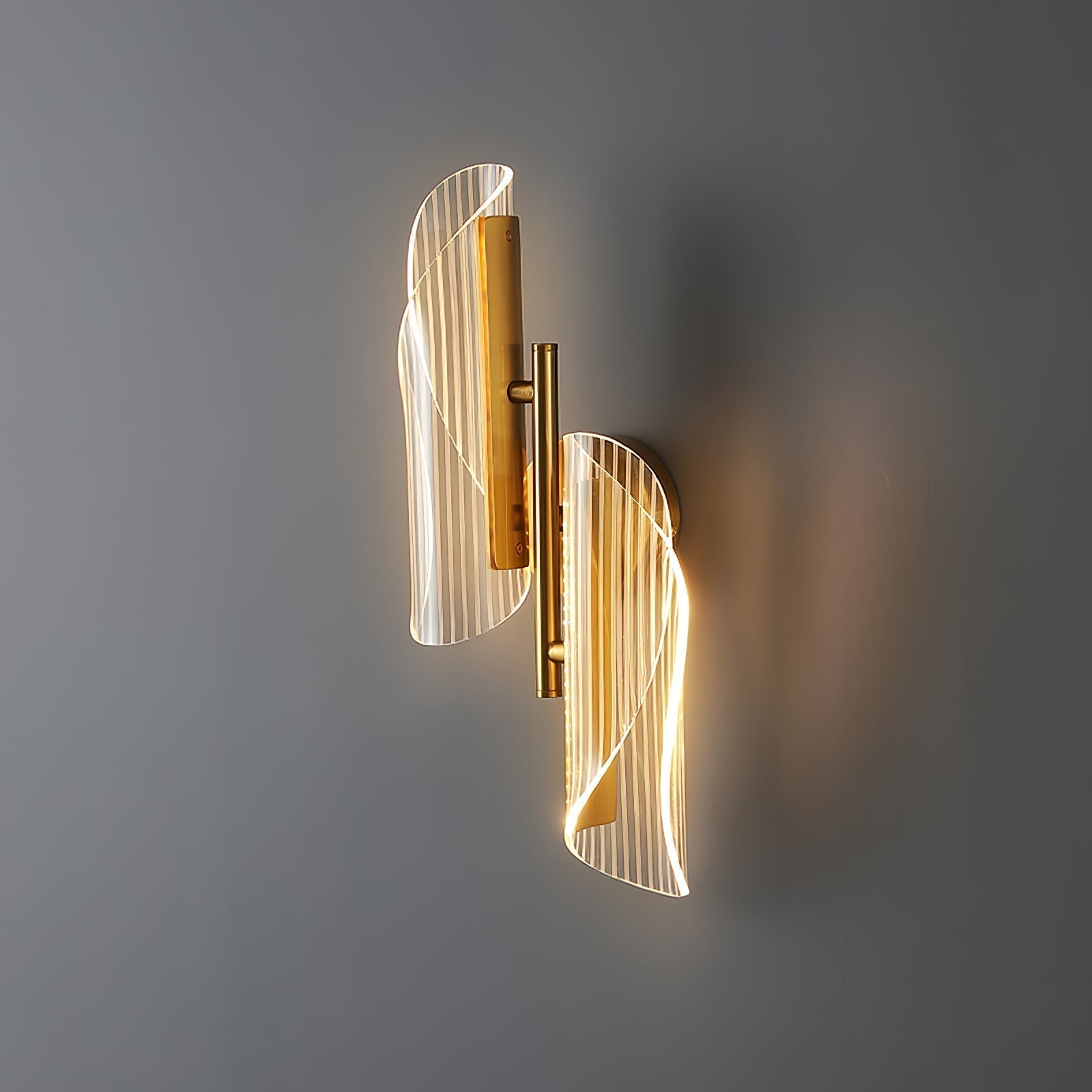 Applique Murale en Cristal - Éclairage Élégant et Durable