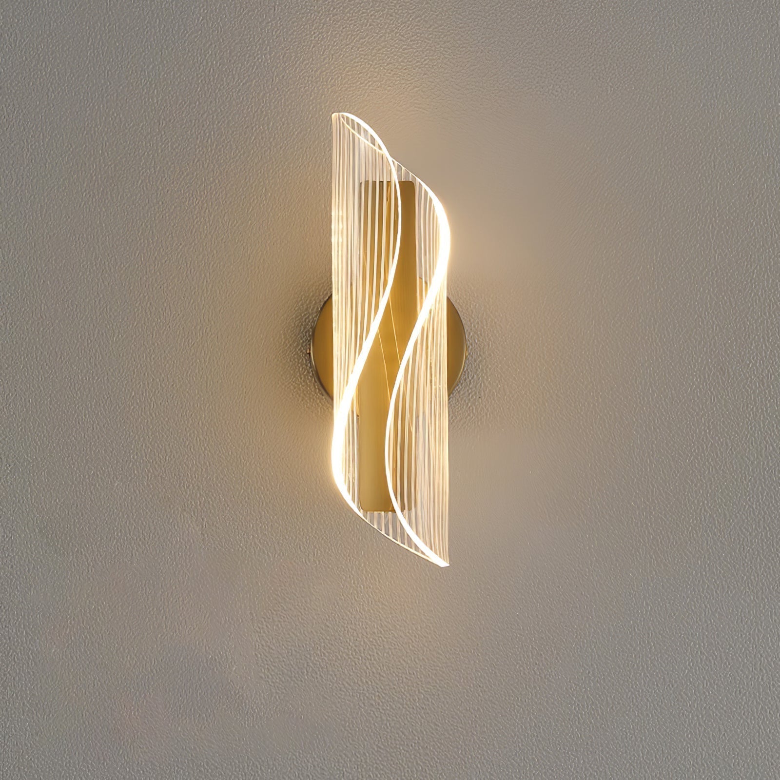 Applique Murale en Cristal - Éclairage Élégant et Durable