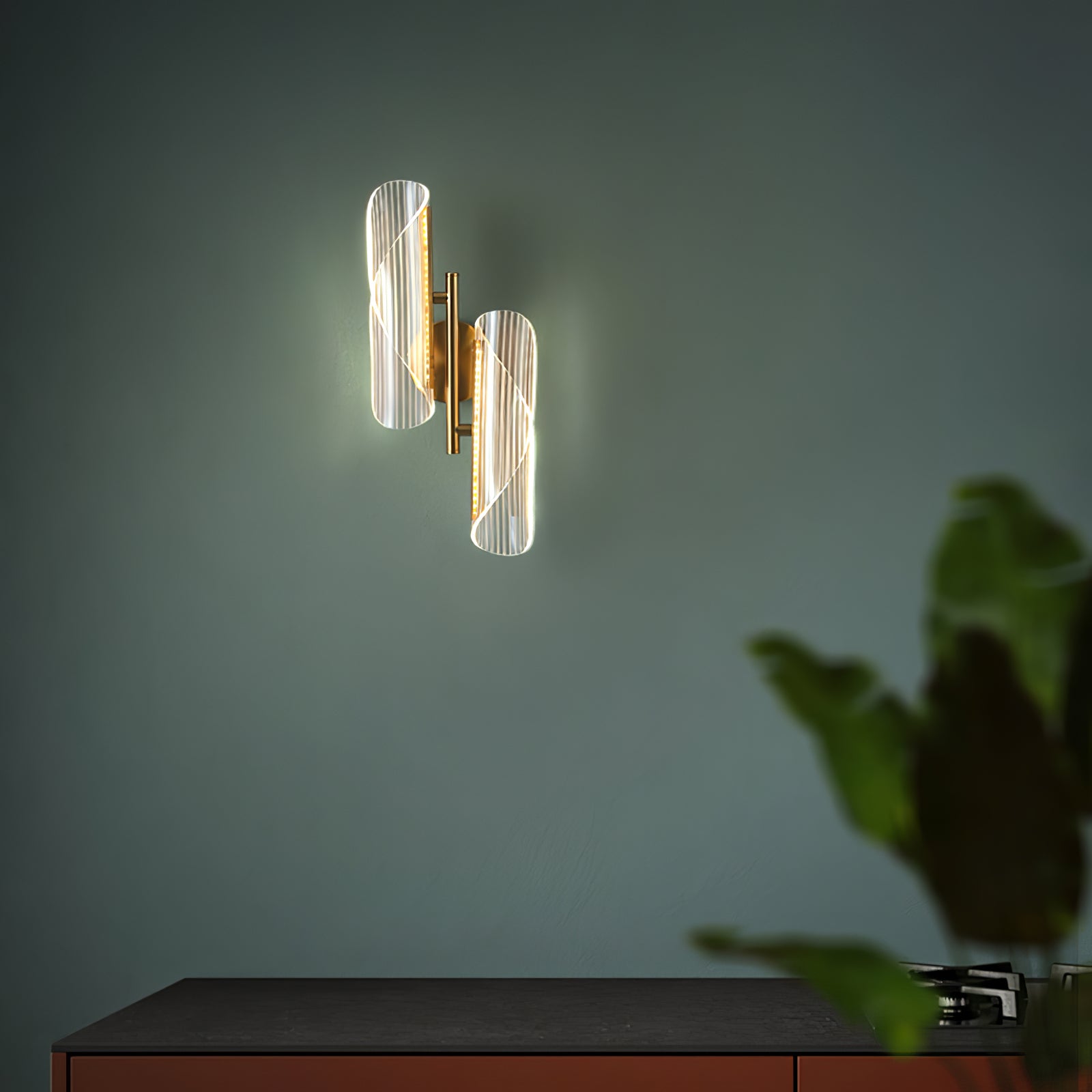 Applique Murale en Cristal - Éclairage Élégant et Durable