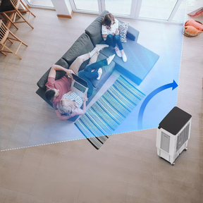 Refroidisseur d'air Évaporation Portable - Confort Rafraîchissant et Pratique