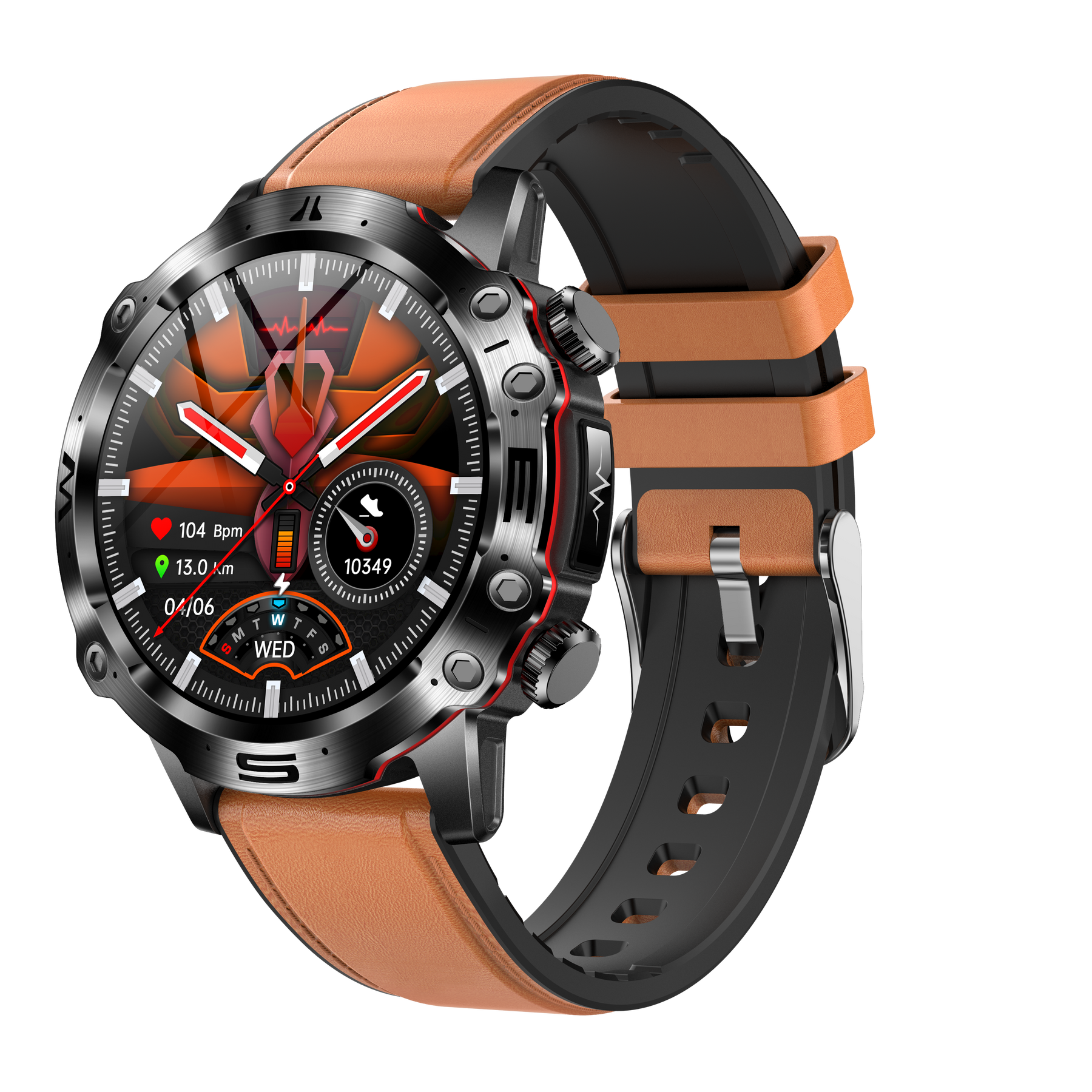 Montre Connectée de Sport - Suivi Santé Avancé et Appels Bluetooth