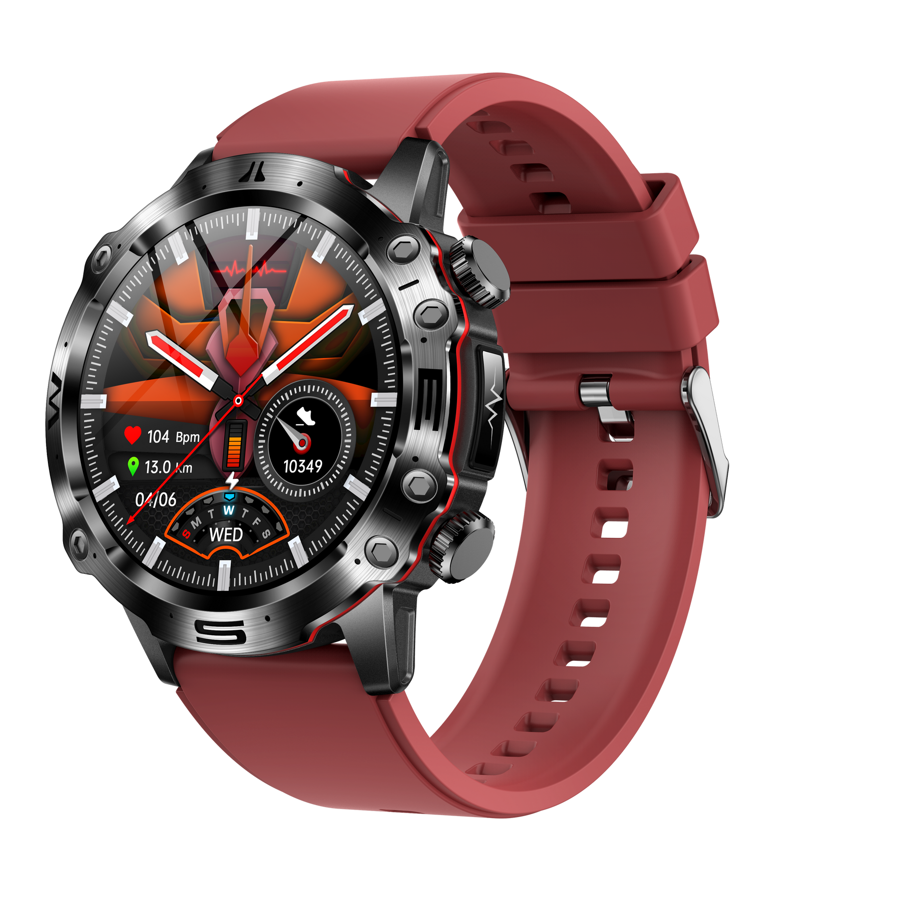 Montre Connectée de Sport - Suivi Santé Avancé et Appels Bluetooth