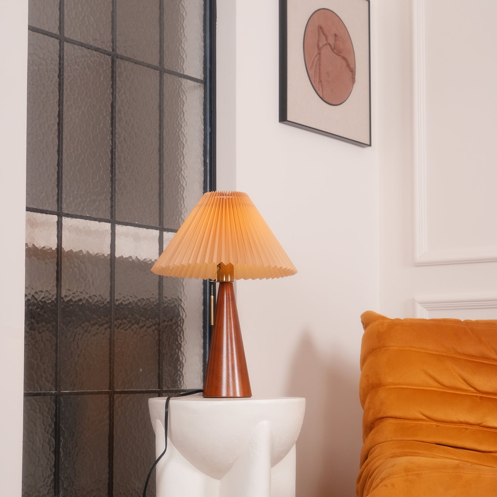 Lampe de Table en Bois et Métal - Élégance Intemporelle pour Votre Intérieur
