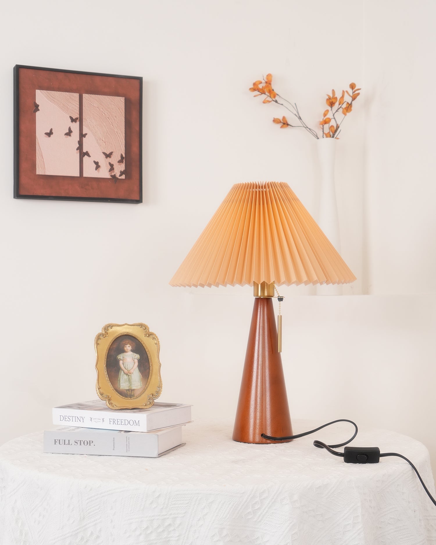 Lampe de Table en Bois et Métal - Élégance Intemporelle pour Votre Intérieur