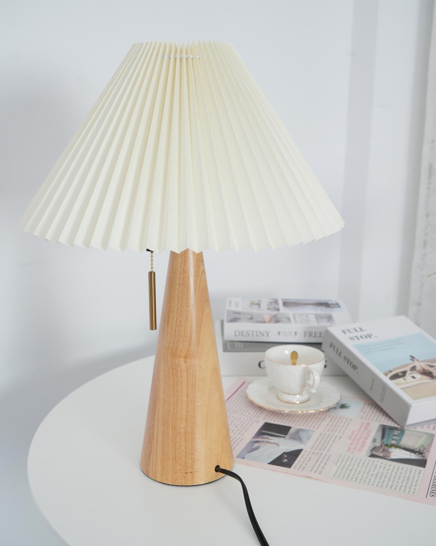 Lampe de Table en Bois et Métal - Élégance Intemporelle pour Votre Intérieur