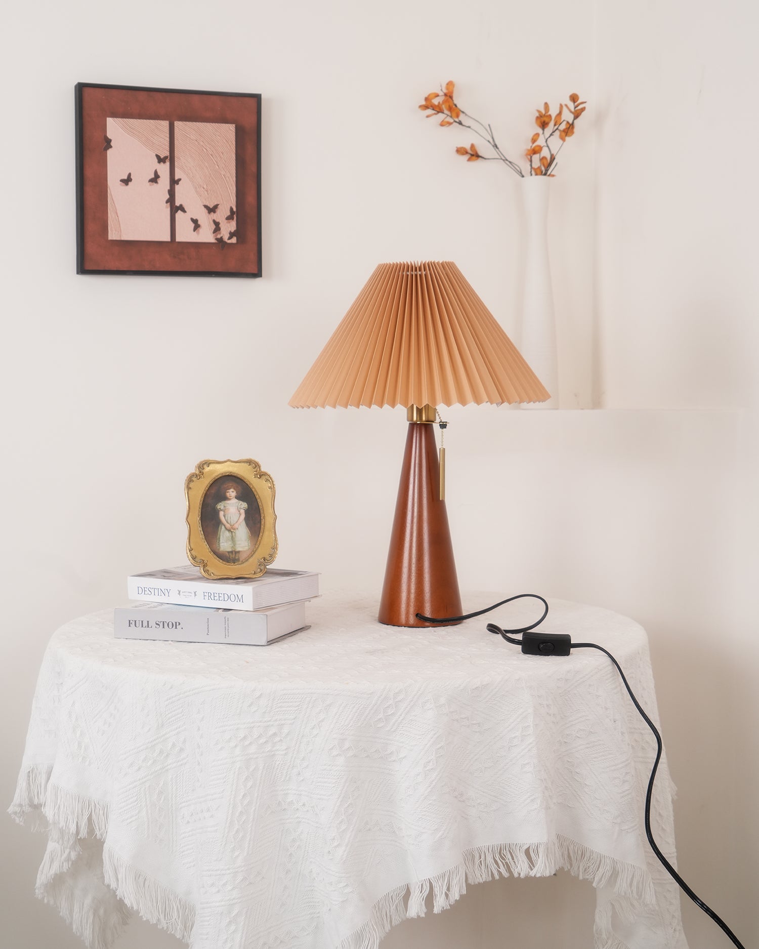 Lampe de Table en Bois et Métal - Élégance Intemporelle pour Votre Intérieur