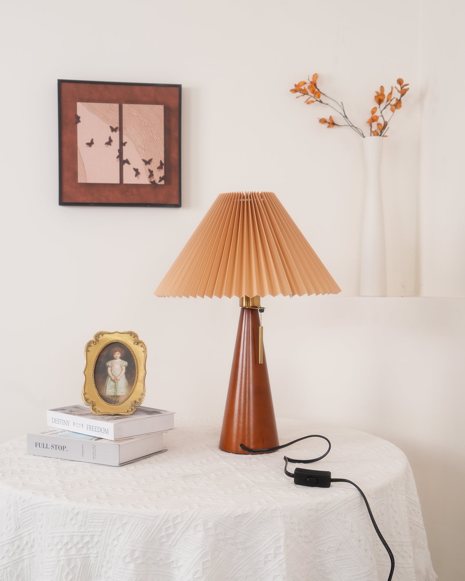 Lampe de Table en Bois et Métal - Élégance Intemporelle pour Votre Intérieur