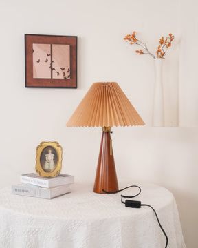 Lampe de Table en Bois et Métal - Élégance Intemporelle pour Votre Intérieur