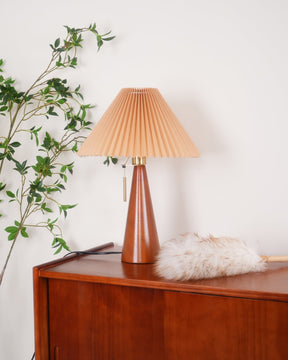 Lampe de Table en Bois et Métal - Élégance Intemporelle pour Votre Intérieur