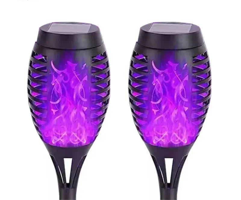 Lampes de Jardin Solaires Noël - Design Festif et Écologique