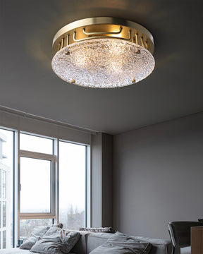 Lampe de Plafond Élégante en Verre - Design Intemporel et Atmosphère Cosy