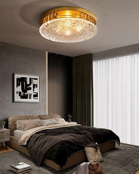 Lampe de Plafond Élégante en Verre - Design Intemporel et Atmosphère Cosy
