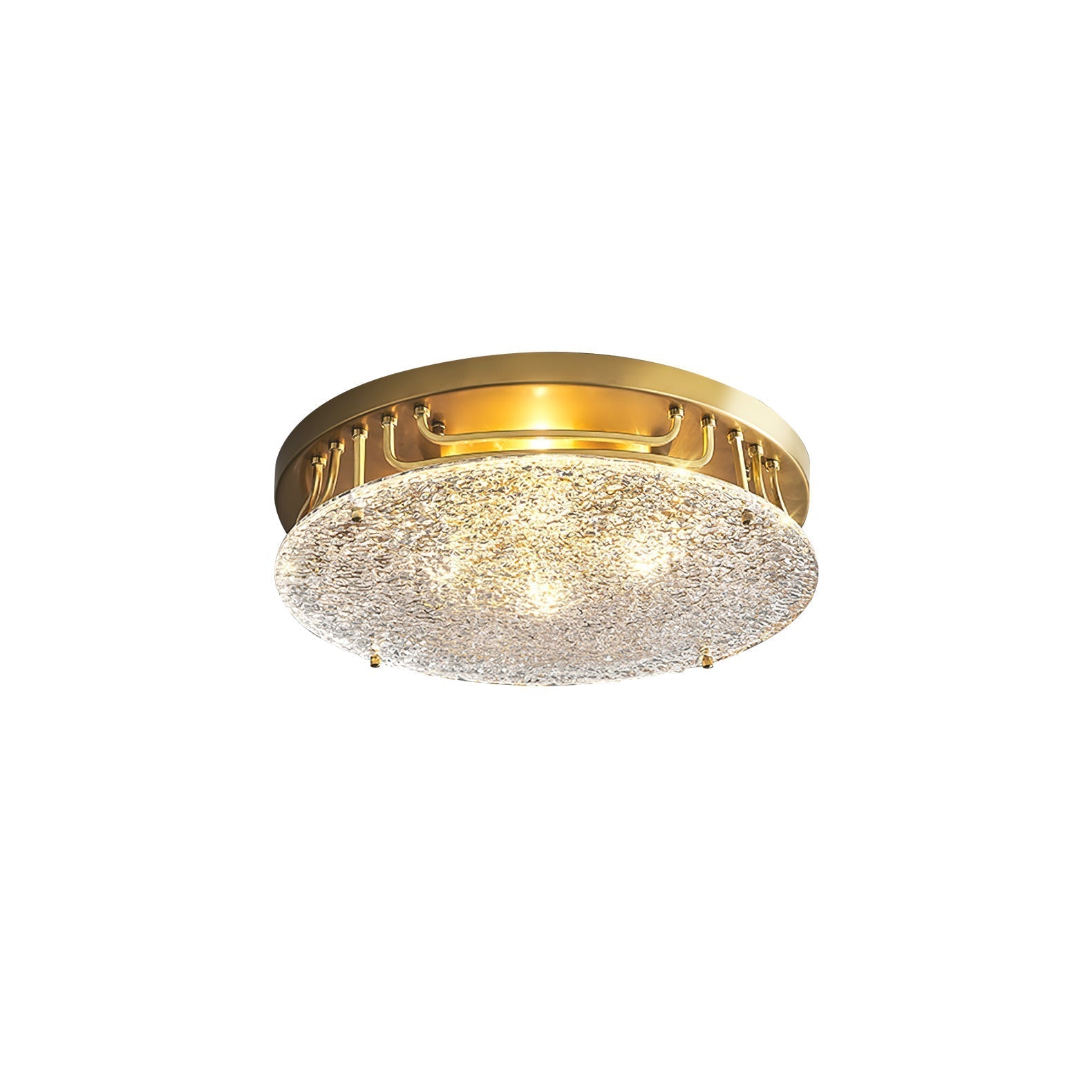 Lampe de Plafond Élégante en Verre - Design Intemporel et Atmosphère Cosy