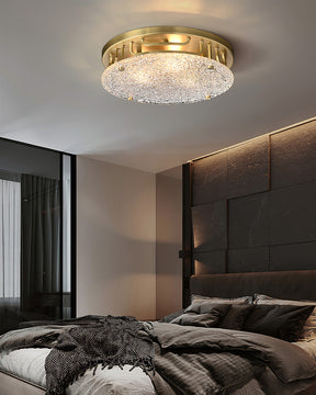Lampe de Plafond Élégante en Verre - Design Intemporel et Atmosphère Cosy
