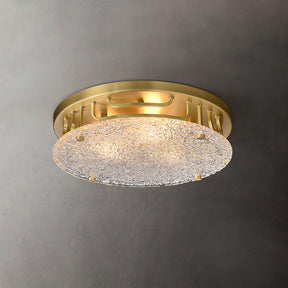 Lampe de Plafond Élégante en Verre - Design Intemporel et Atmosphère Cosy