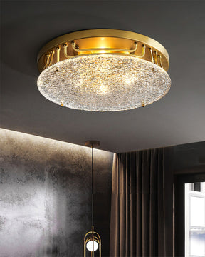 Lampe de Plafond Élégante en Verre - Design Intemporel et Atmosphère Cosy