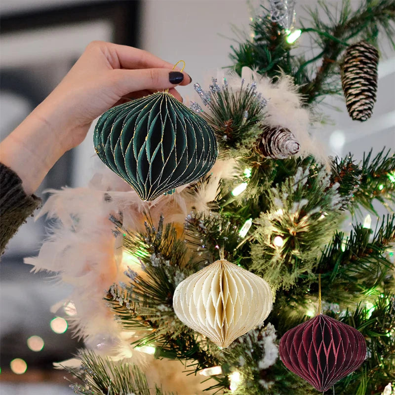 Boule de Décoration en Papier - Élégance pour Mariages et Fêtes