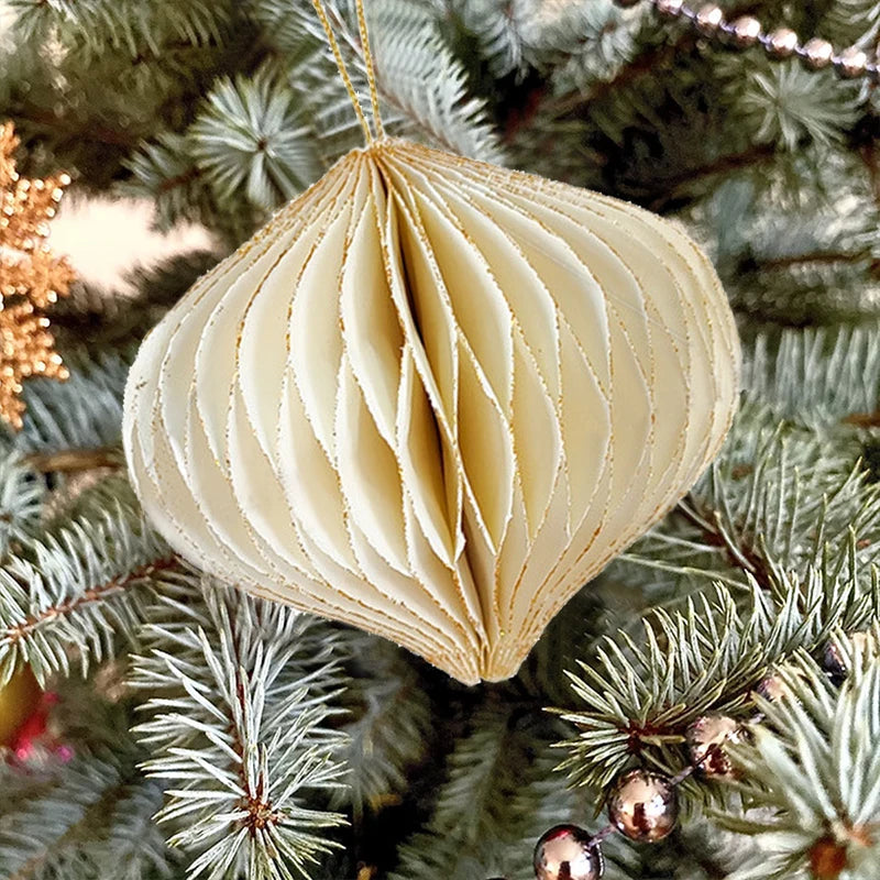 Boule de Décoration en Papier - Élégance pour Mariages et Fêtes