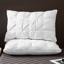 Oreiller Ergonomique en Polyester - Soutien Doux pour un Sommeil Réparateur