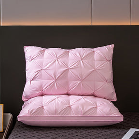 Oreiller Ergonomique en Polyester - Soutien Doux pour un Sommeil Réparateur