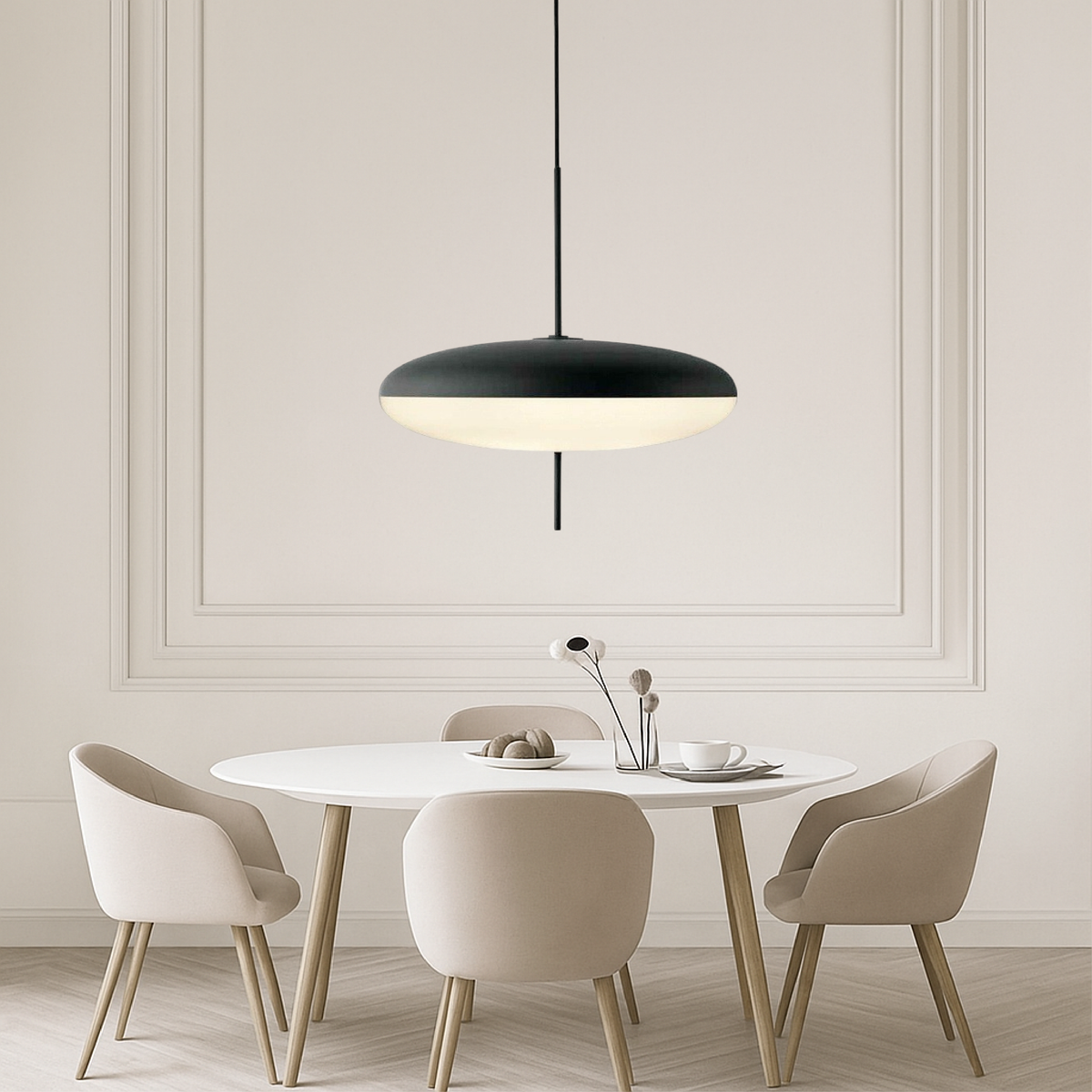 Lampe Suspendue Bauhaus Danoise - Élégance Moderne et Atmosphère Chaleureuse