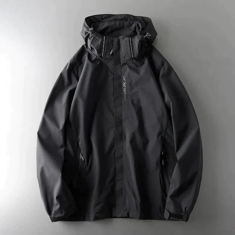 Manteau Puffer Imperméable pour Hommes - Protection Contre le Vent et l'Eau