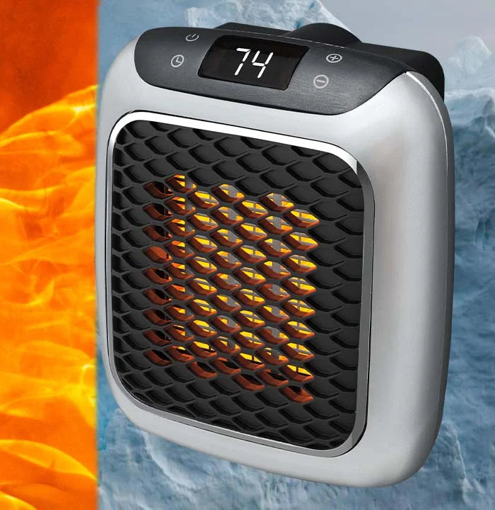 Chauffage Portable Efficace - Compact, Sécurisé et Énergétiquement Économe