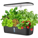 Système de Jardinage Hydroponique Intérieur - Croissance Rapide avec 12 Pods