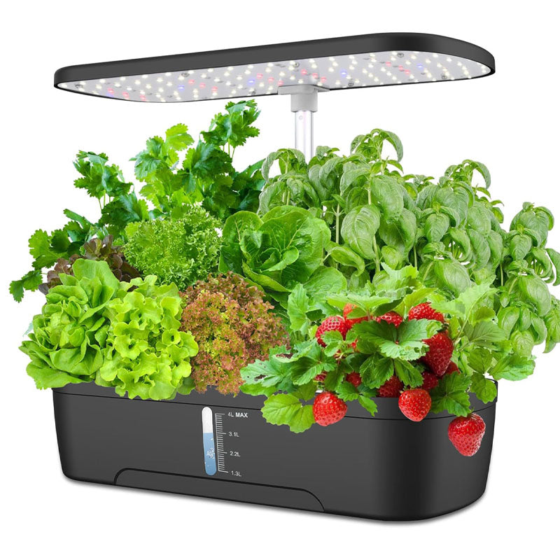 Système de Jardinage Hydroponique Intérieur - Croissance Rapide avec 12 Pods