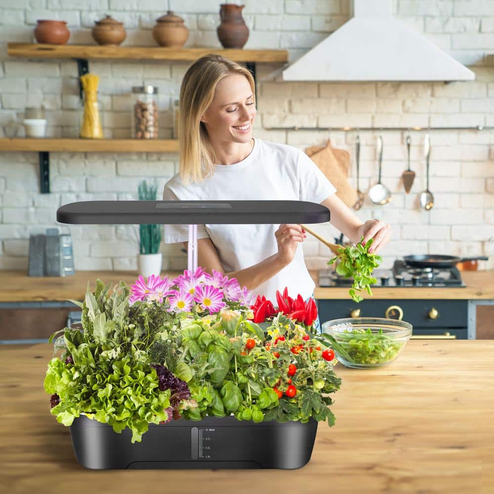 Système de Jardinage Hydroponique Intérieur - Croissance Rapide avec 12 Pods