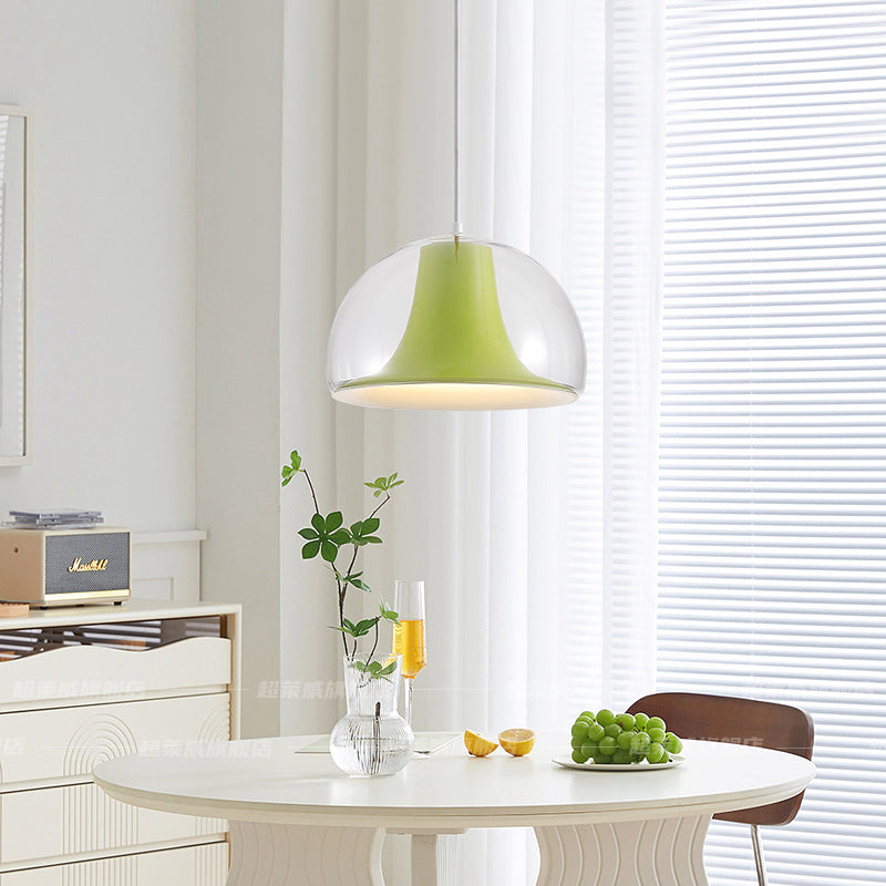Lampe Suspendue en Verre Méduse - Design Élégant et Ambiance Apaisante
