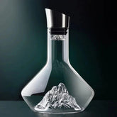 Carafe à Vin en Cristal - Artisanale 1500ml et Élégante