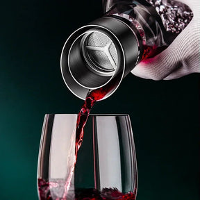 Carafe à Vin en Cristal - Artisanale 1500ml et Élégante