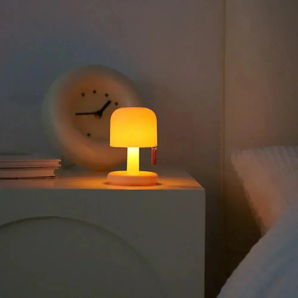 Lampe de Table Rechargeable - Atmosphère Romantique et Sereine