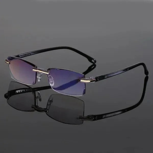 Lunettes Multifocales Résistantes - Vision Claire et Protection Lumière Bleue