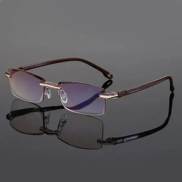 Lunettes Multifocales Résistantes - Vision Claire et Protection Lumière Bleue