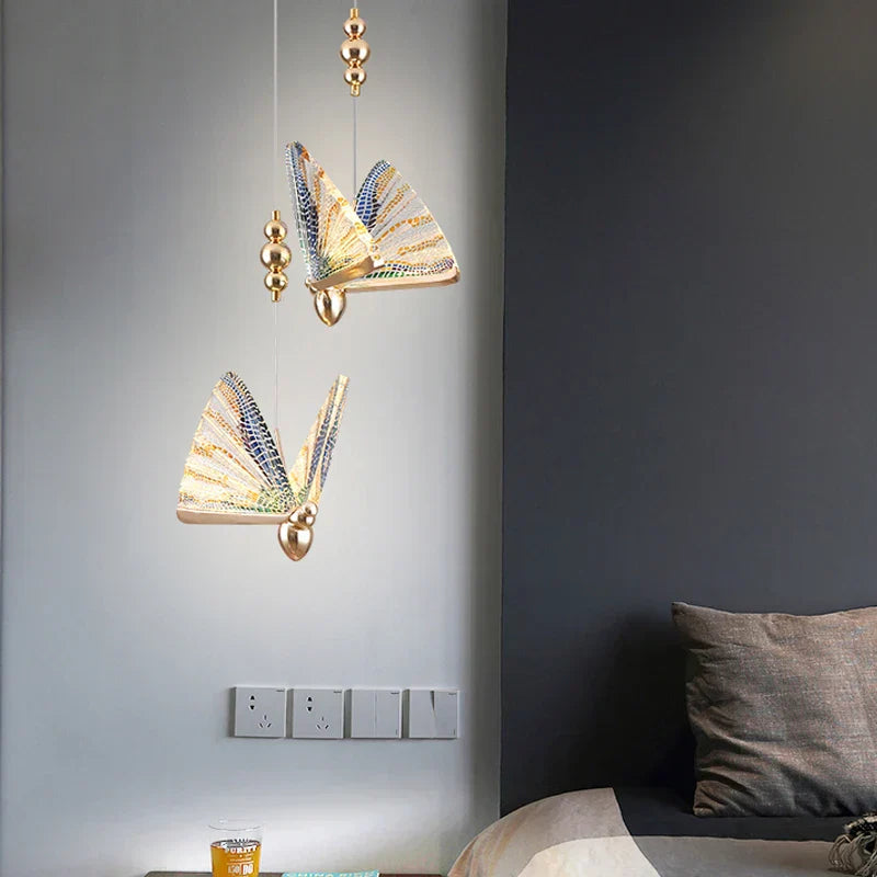 Lampe Pendante Papillon Design - Éclairez Votre Intérieur avec Élégance