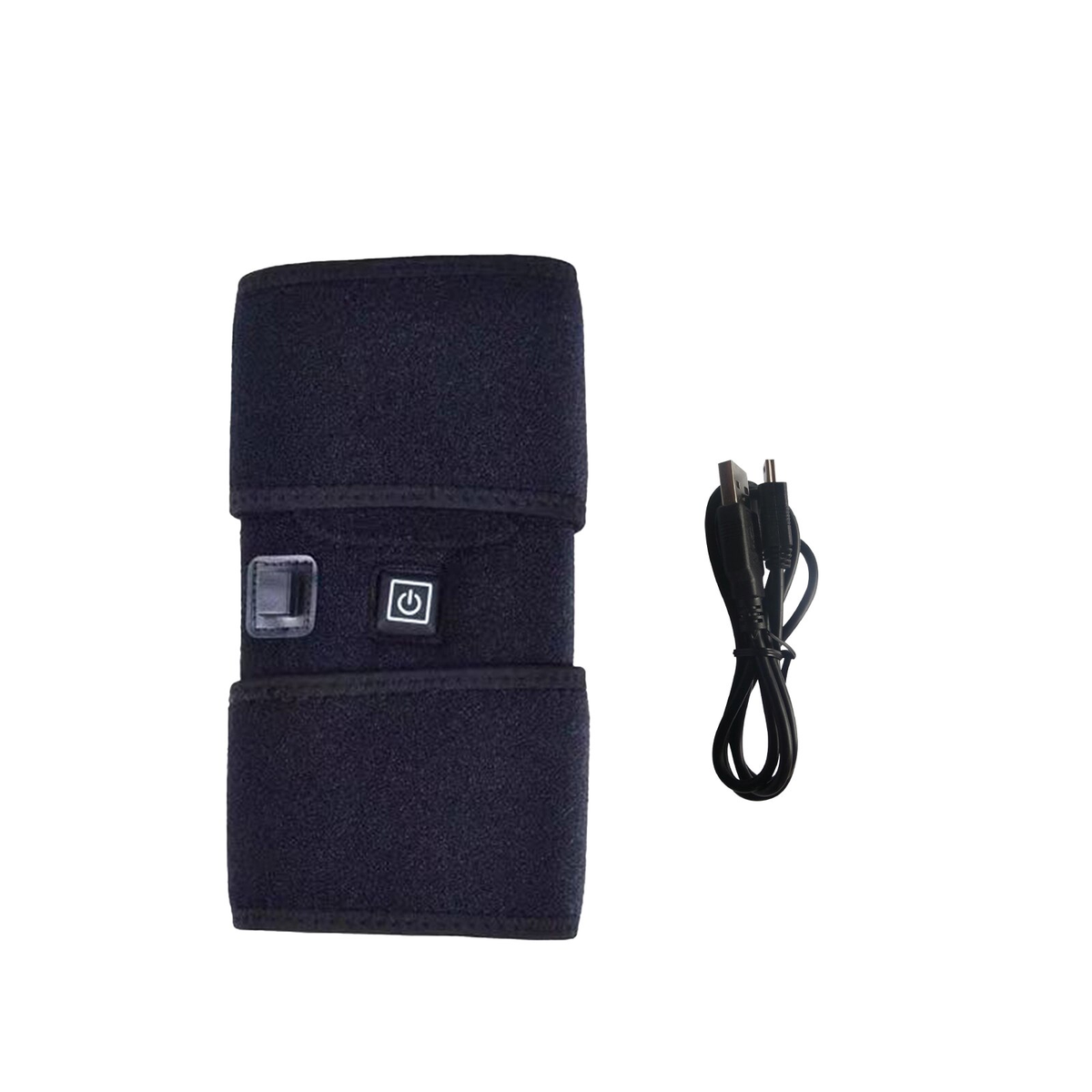 Tapis de Genou Chauffant Électrique - Soulagement de Douleur et Massage Vibration