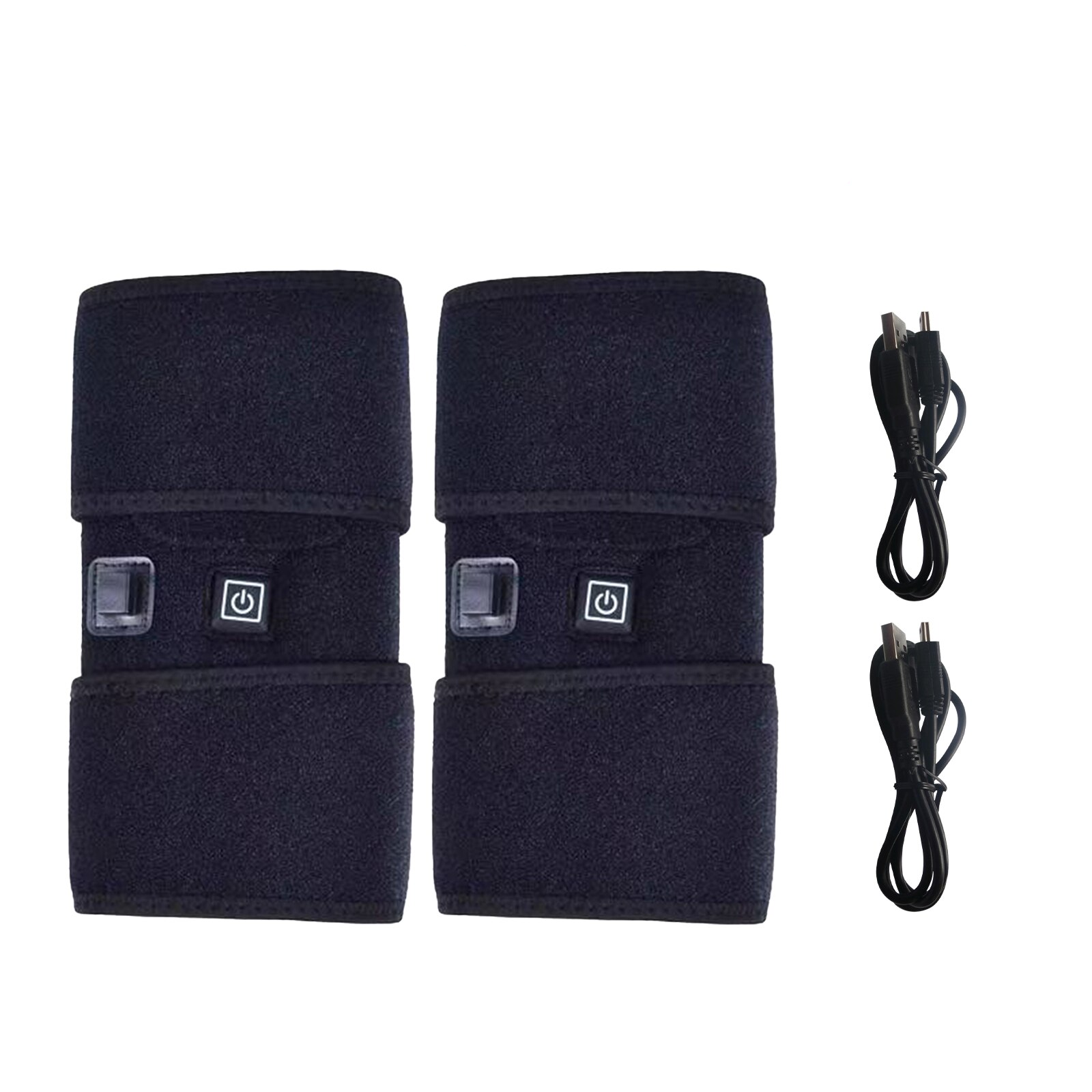 Tapis de Genou Chauffant Électrique - Soulagement de Douleur et Massage Vibration