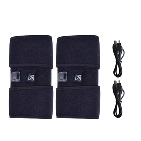 Tapis de Genou Chauffant Électrique - Soulagement de Douleur et Massage Vibration