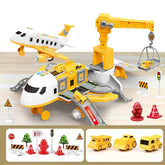 Avion Jouet Interactif pour Enfants - Accessoires Inclus et Design Durable