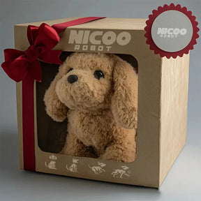 Chiot Robot Interactif pour Enfants - Actions et Sons Réalistes Alimentés par IA