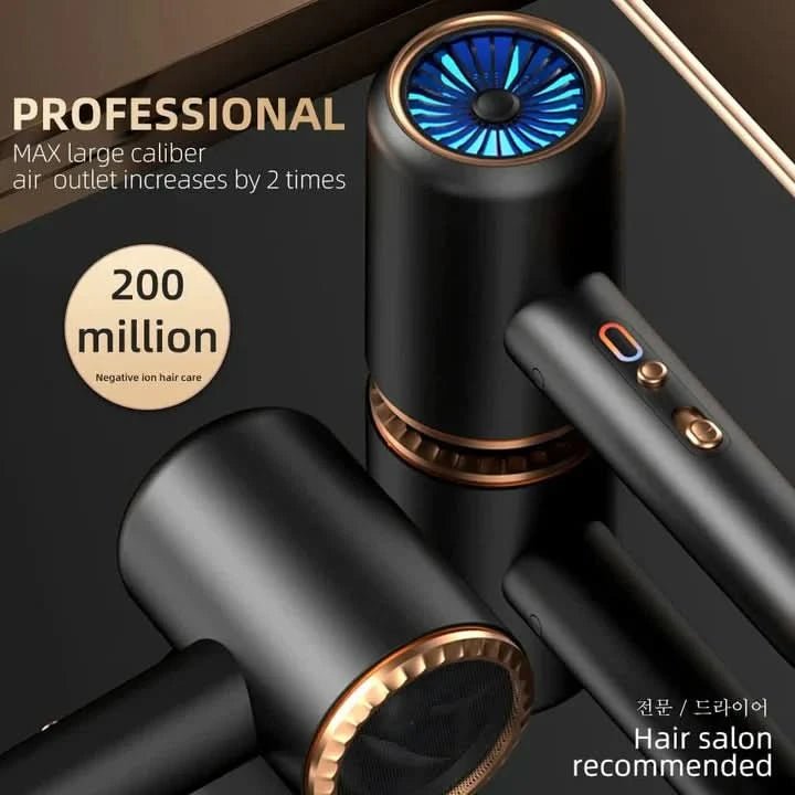 Sèche-cheveux 2400W Puissant et Efficace | Brillance et Contrôle des Frisottis